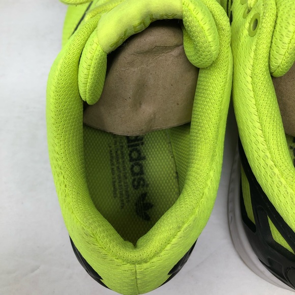 Neon Green Adidas Flux - Picture 6 of 8